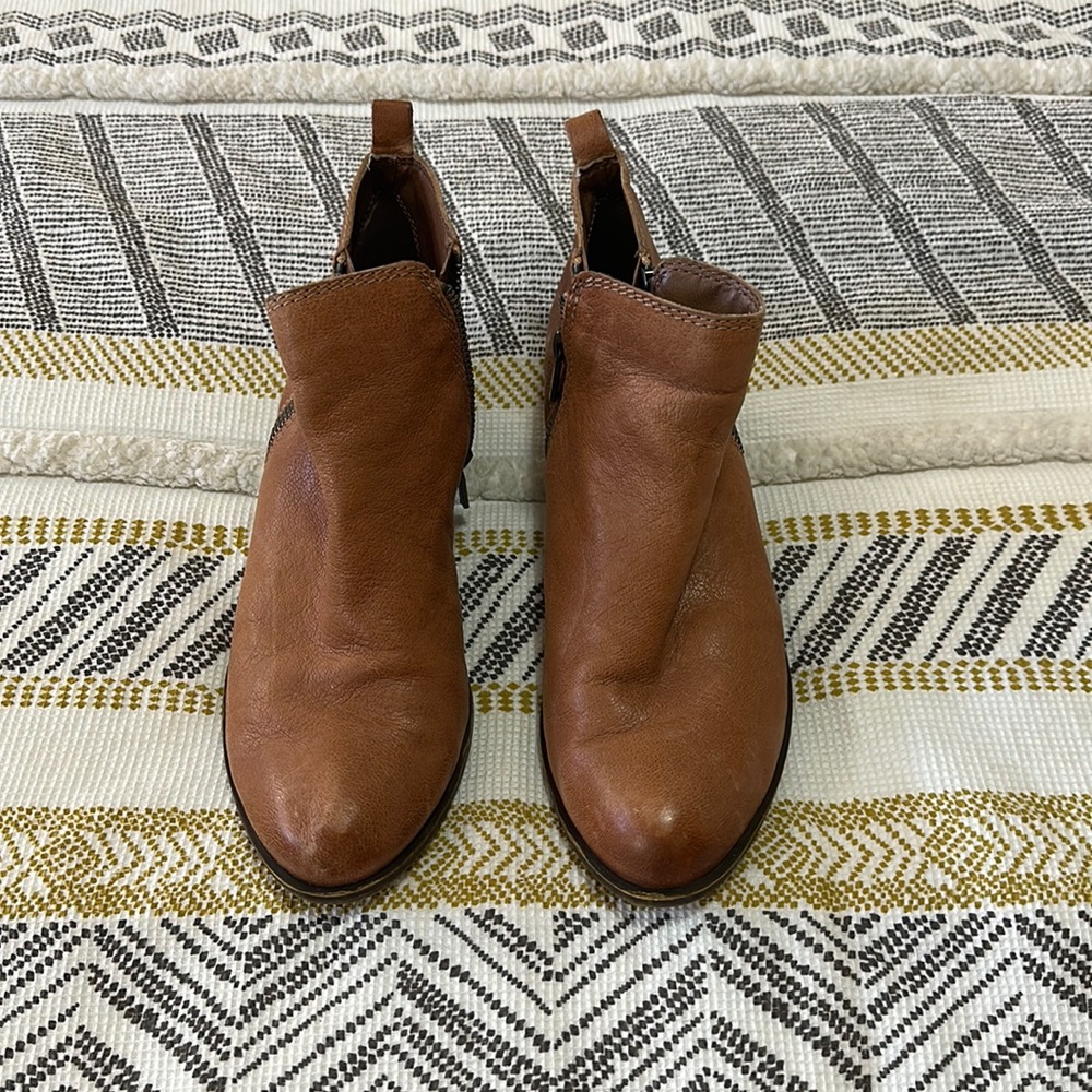 Lucky Brand leather booties